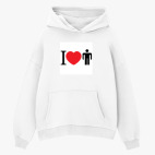 Толстовка худи оверсайз