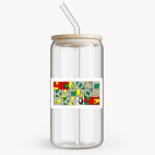 Банка с бамбуковой крышкой