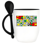 Кружка с ложкой