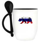 Кружка с ложкой