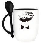 Кружка с ложкой