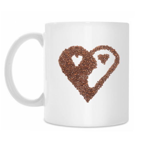 Кружка с принтом Кофе