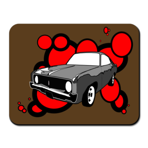 Коврик для мыши с принтом машина