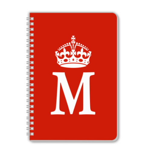 Тетрадь с принтом Мориарти