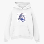 Толстовка худи оверсайз