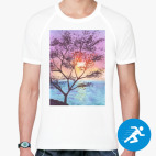 Мужская спортивная футболка