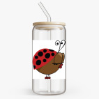 Банка с бамбуковой крышкой