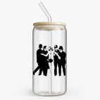 Банка с бамбуковой крышкой