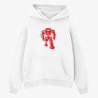 Толстовка худи оверсайз