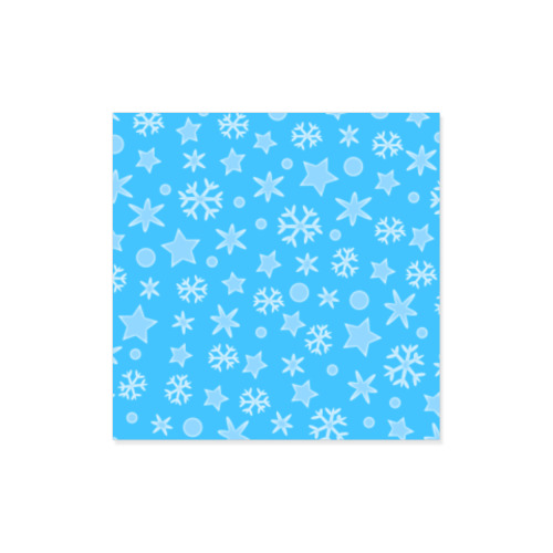 Виниловые наклейки с принтом Морозное небо