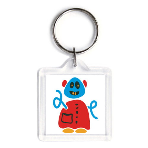 Брелок с принтом Бяка