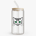 Банка с бамбуковой крышкой