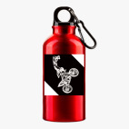 Металлическая бутылка 400 мл UV-DTF