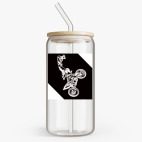 Банка с бамбуковой крышкой