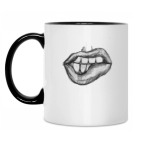 Кружка двухцветная