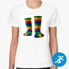 Женская спортивная футболка