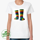 Женская футболка органик