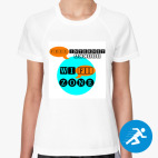 Женская спортивная футболка