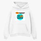 Толстовка худи оверсайз