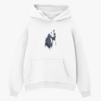 Толстовка худи оверсайз