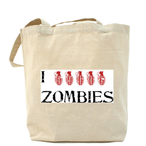 Сумка шоппер I grenade ZOMBIES