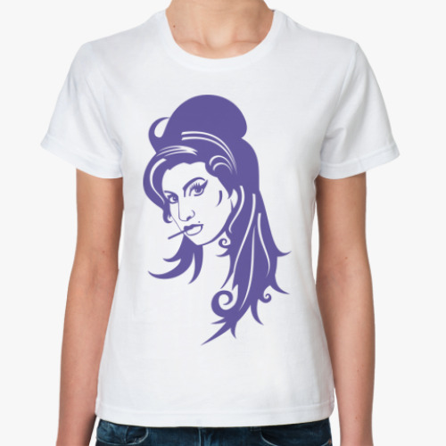Классическая футболка Amy Winehouse