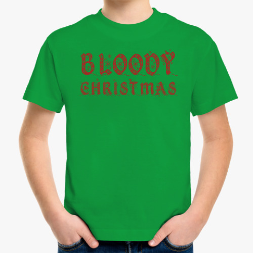 Детская футболка BLOODY CHRISTMAS