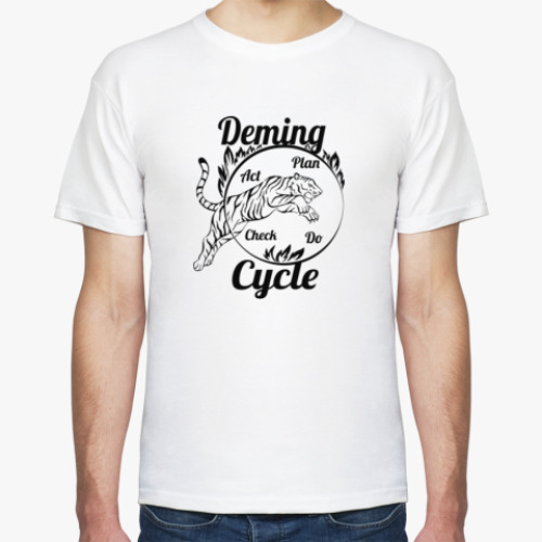 Футболка Цикл Деминга / Deming cycle