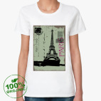 Женская футболка органик