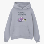 Толстовка худи оверсайз