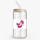 Банка с бамбуковой крышкой