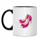 Кружка двухцветная