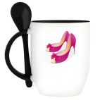 Кружка с ложкой