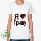 Женская футболка органик