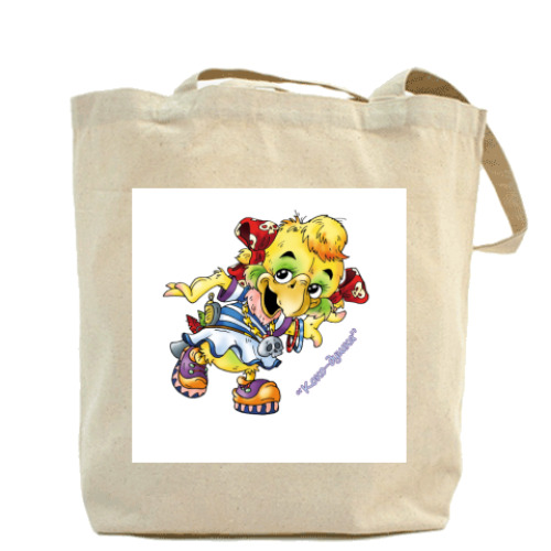 Сумка шоппер  'Жека и Коко-душка'