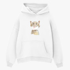 Толстовка худи оверсайз