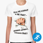 Женская спортивная футболка