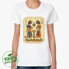 Женская футболка органик