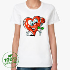 Женская футболка органик