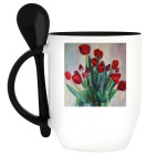 Кружка с ложкой