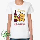 Женская футболка органик