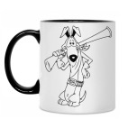 Кружка двухцветная