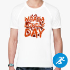 Мужская спортивная футболка