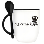 Кружка с ложкой