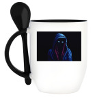 Кружка с ложкой