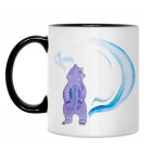 Кружка двухцветная