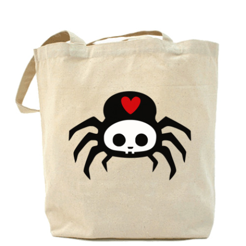 Сумка шоппер Spider Skull