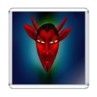 Красный улыбающийся демон