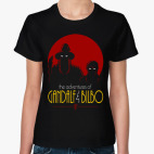 Классическая женская футболка Гэндальф