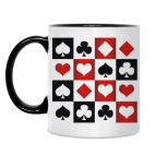 Кружка двухцветная